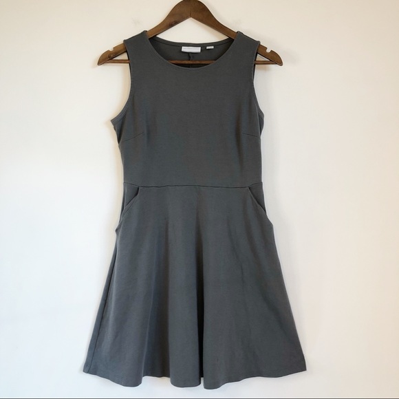 New York & Company Grey Fit and Flare Dress, size Small - Picture 8 of 16